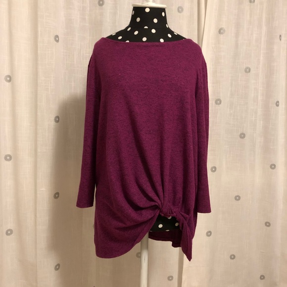 Gibson Sweaters - Knotted Front Sweater